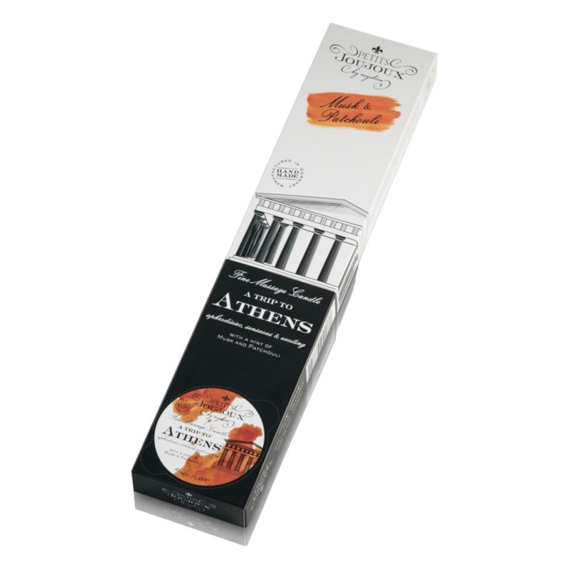 Petits Joujoux Athens - masszázsgyertya - pézsma-parfüm (5x43ml) 94483 termék bemutató kép