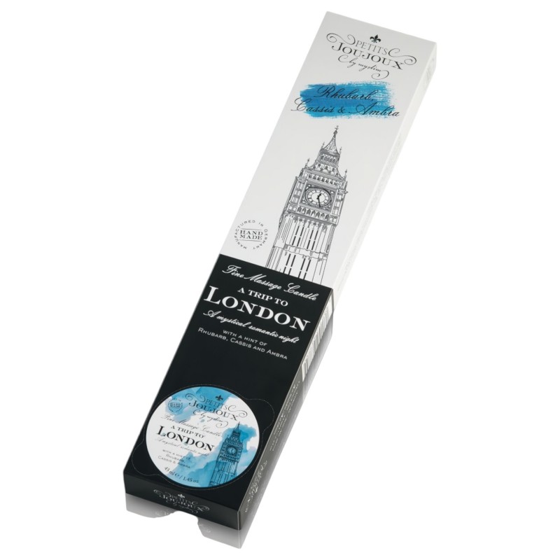 Petits Joujoux London masszázsgyertya - rebarbara-amber (5x43ml) 105614 termék bemutató kép