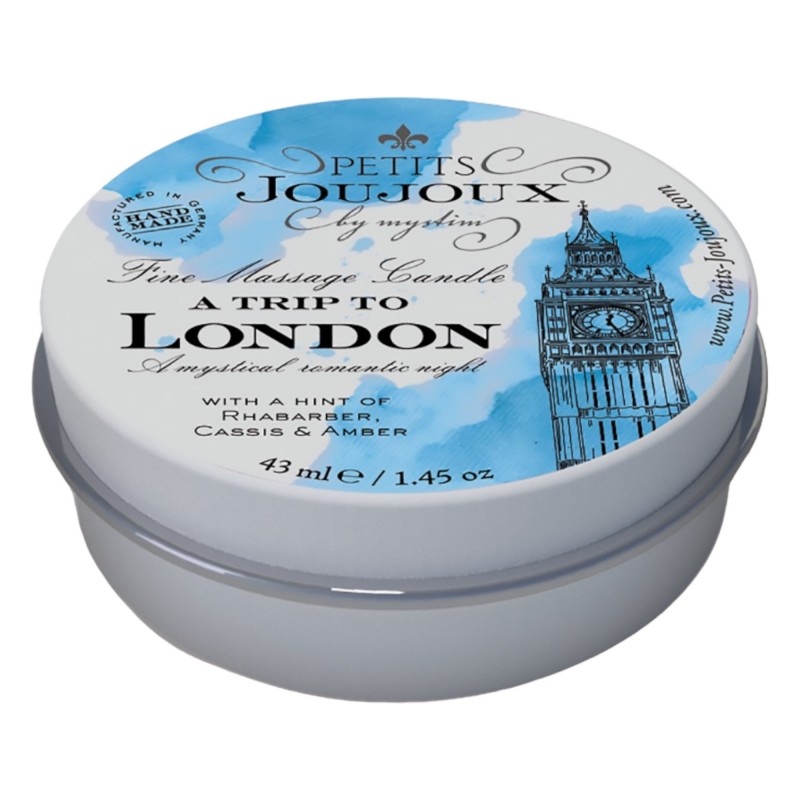 Petits Joujoux London - masszázsgyertya- rebarbara-ámbra (43ml) 89359 termék bemutató kép