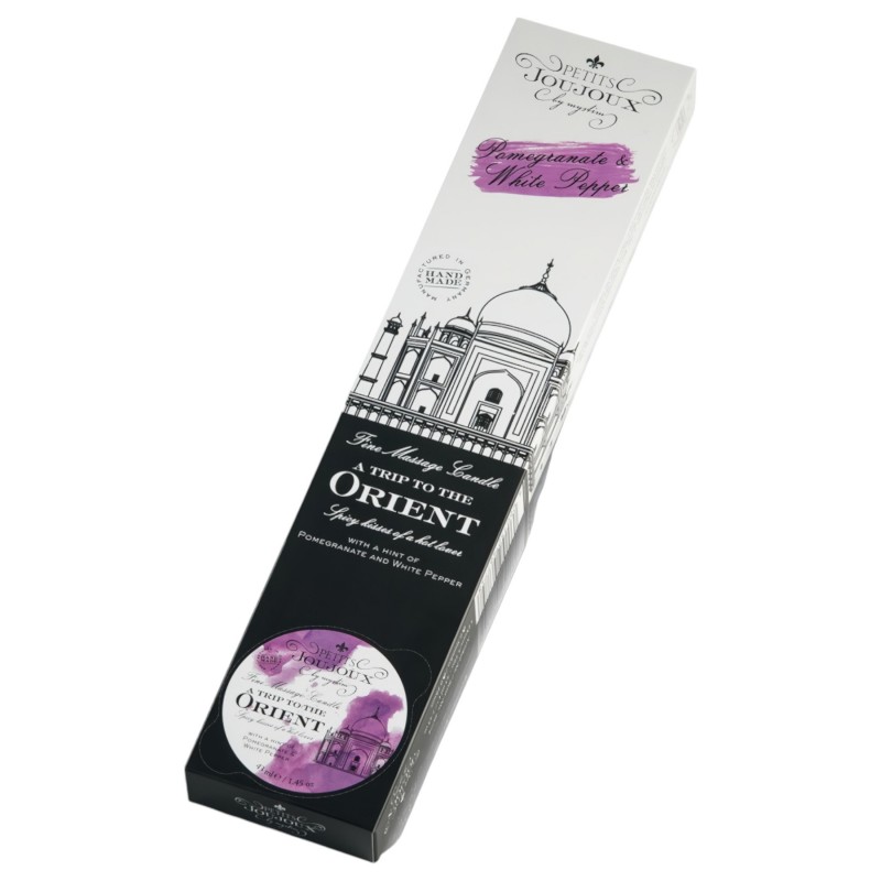 Petits Joujoux - masszázsgyertya - gránátalmás-fehérbors (5x43ml) 109487 termék bemutató kép
