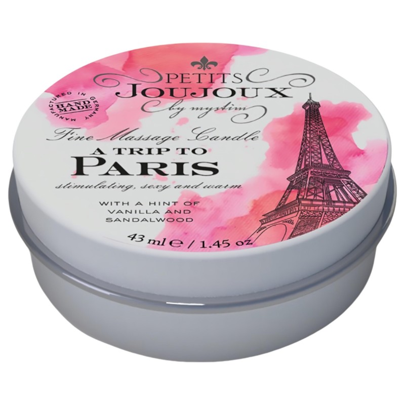 Petits Joujoux - erotikus masszázsgyertya vanília-szantálfa illattal (43 ml) 132014 termék bemutató kép