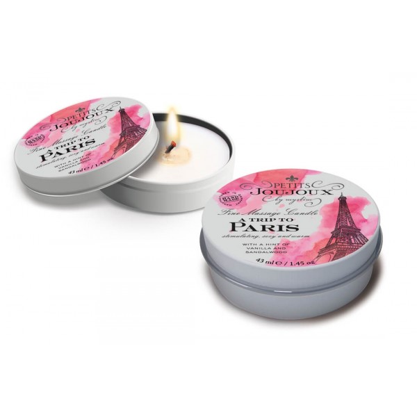 Petits Joujoux - masszázsgyertya - vanília-szantálfa (43ml)