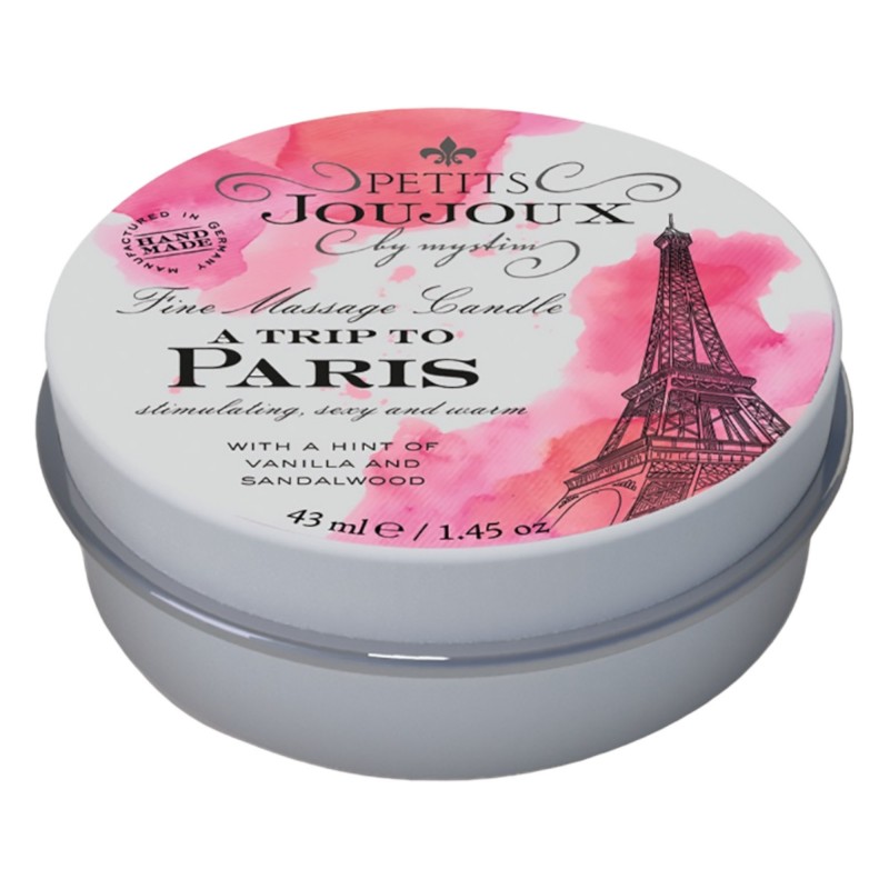 Petits Joujoux Paris - masszázsgyertya - vanília-szantálfa (43ml) 89465 termék bemutató kép