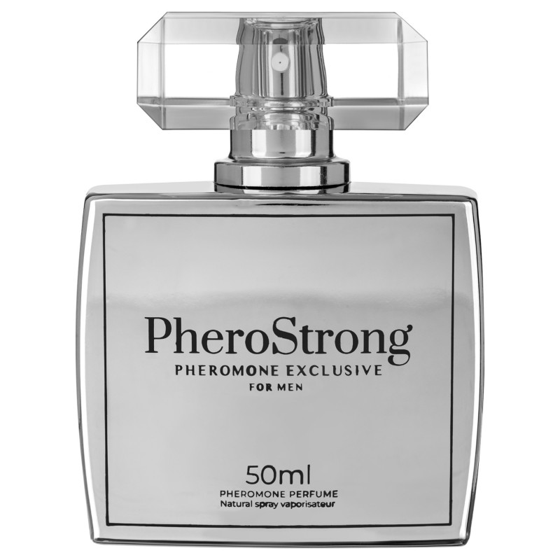PheroStrong Exclusive - feromon parfüm férfiaknak (50ml) 119349 termék bemutató kép