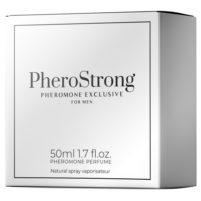 PheroStrong Exclusive - feromon parfüm férfiaknak (50ml) 119350 termék bemutató kép