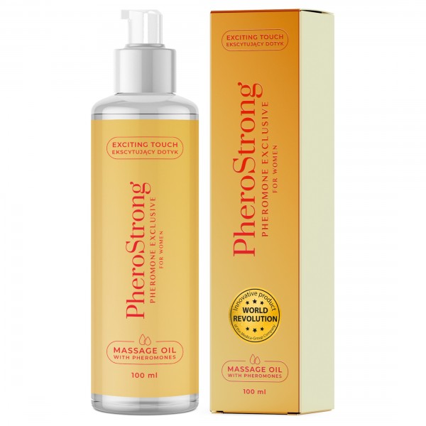PheroStrong Exclusive - masszázsolaj nőknek (100ml)