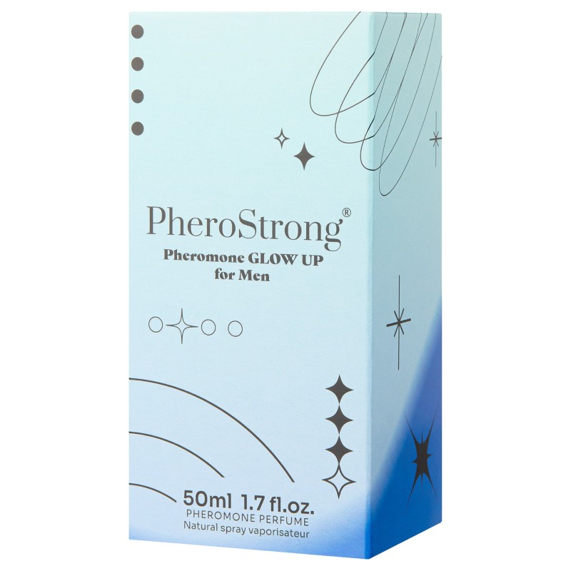 PheroStrong Glow up - feromon parfüm férfiaknak (50 ml) 125578 termék bemutató kép