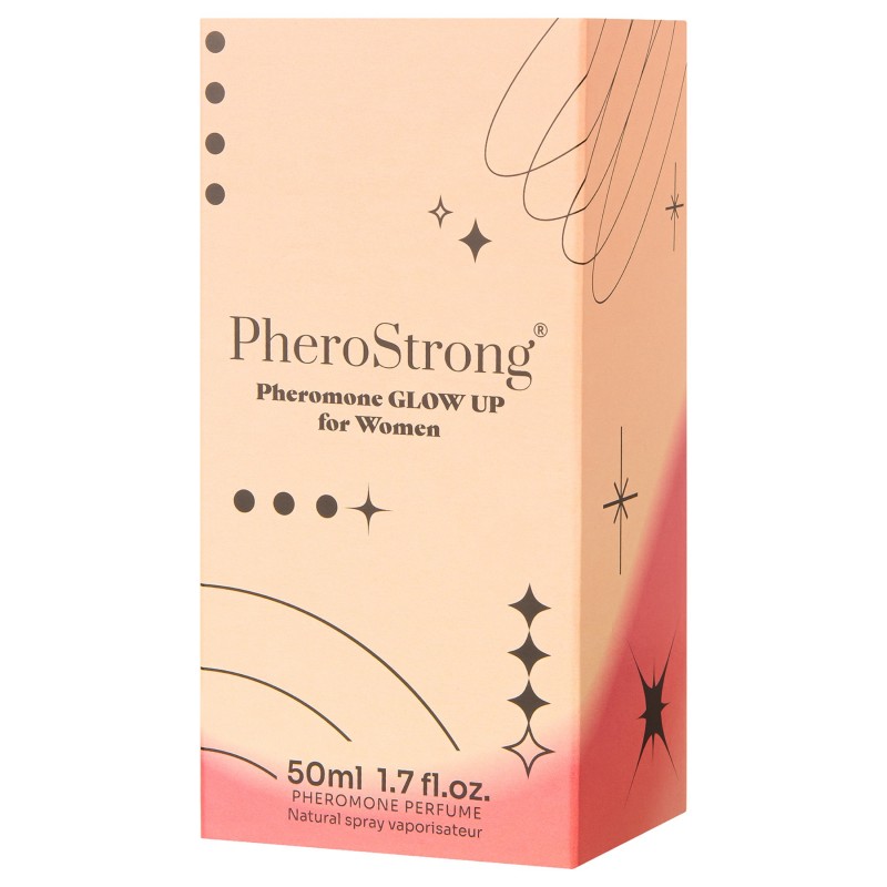 PheroStrong Glow up - feromon parfüm nőknek (50 ml) 125572 termék bemutató kép