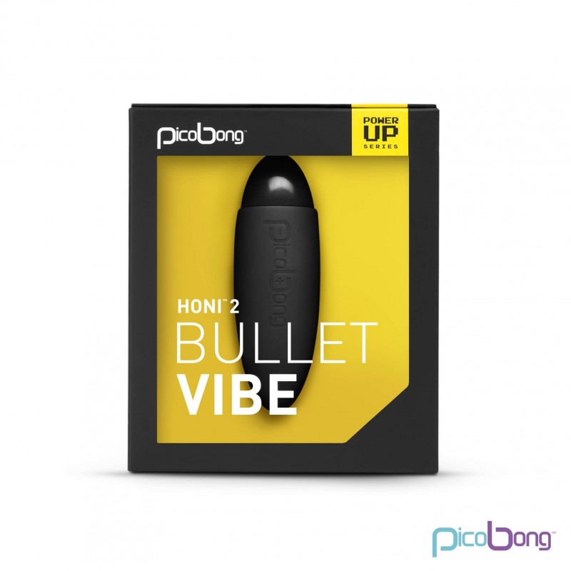 Picobong Honi 2 - vízálló vibrációs tojás (fekete) 13239 termék bemutató kép