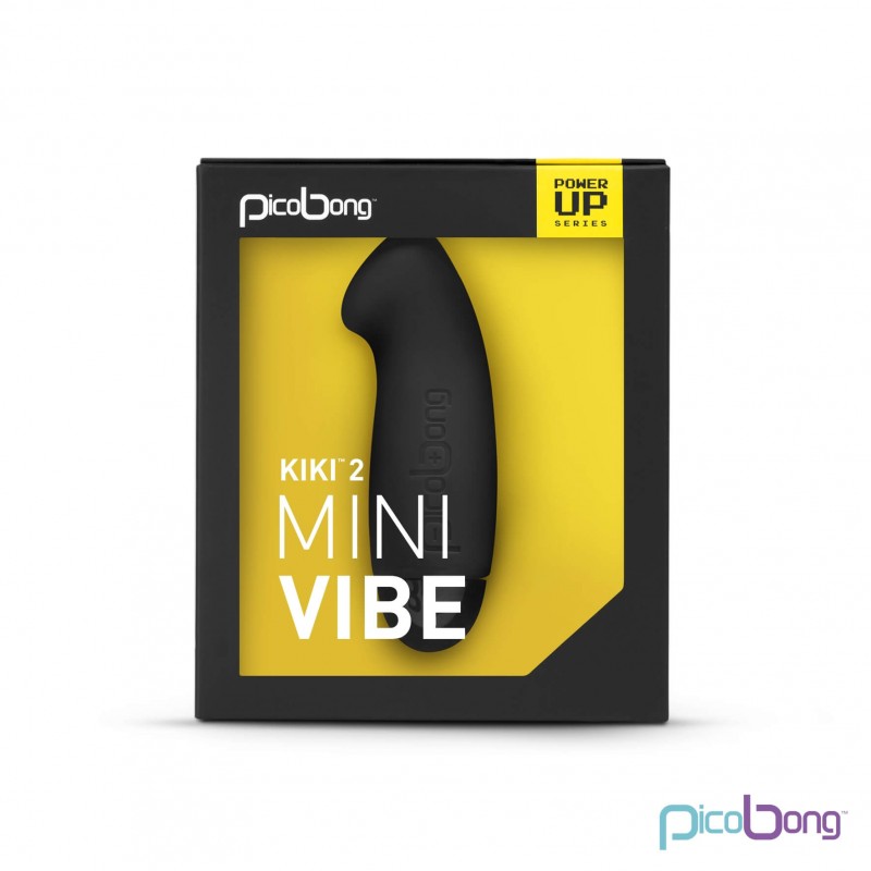 Picobong Kiki 2 - csikló vibrátor (fekete) 58033 termék bemutató kép