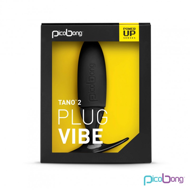 Picobong Tano 2 - szilikon prosztata masszírozó (fekete) 8133 termék bemutató kép