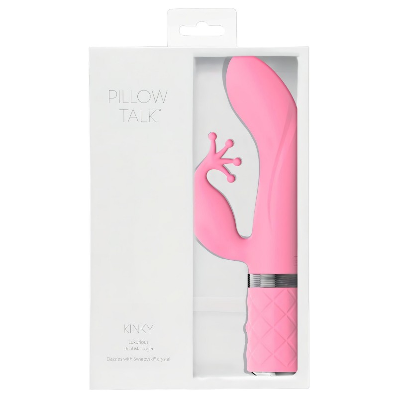 Pillow Talk Kinky - akkus, 2 motoros G-pont vibrátor (pink) 114631 termék bemutató kép