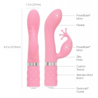 Pillow Talk Kinky - akkus, két morotos G-pont vibrátor (pink) 57860 termék bemutató kép