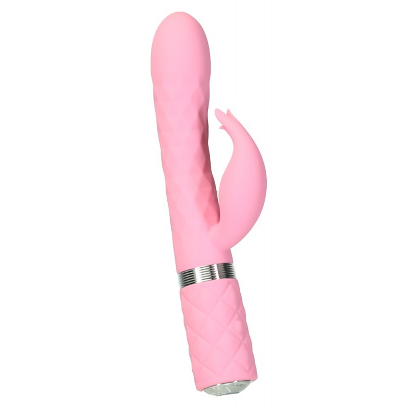 Pillow Talk Lively - akkus, csiklókaros vibrátor (pink) 52625 termék bemutató kép