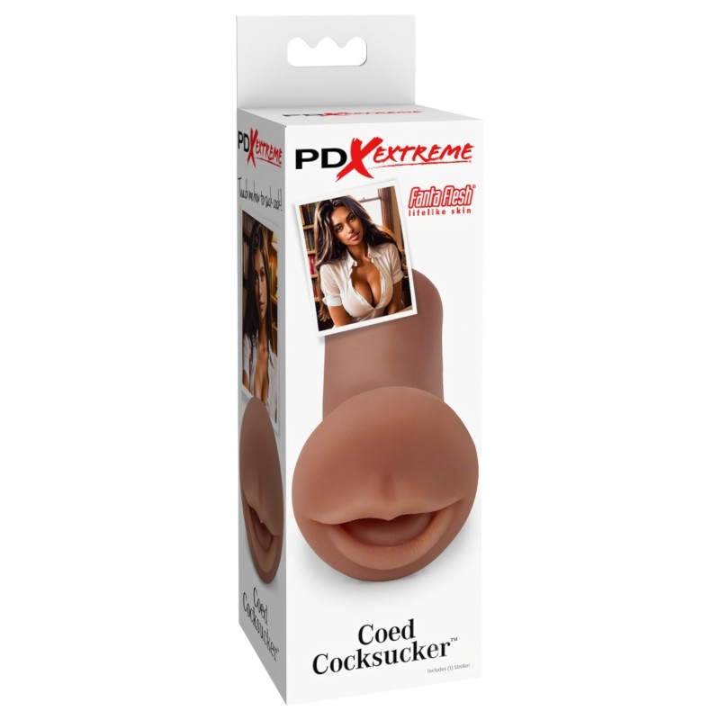 Pipedream Coed Cocksucker - száj maszturbátor férfiaknak (testszínű) 162927 termék bemutató kép