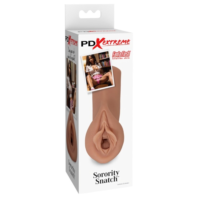 Pipedream Sorority Snatch - műpunci maszturbátor férfiaknak (testszínű) 162937 termék bemutató kép
