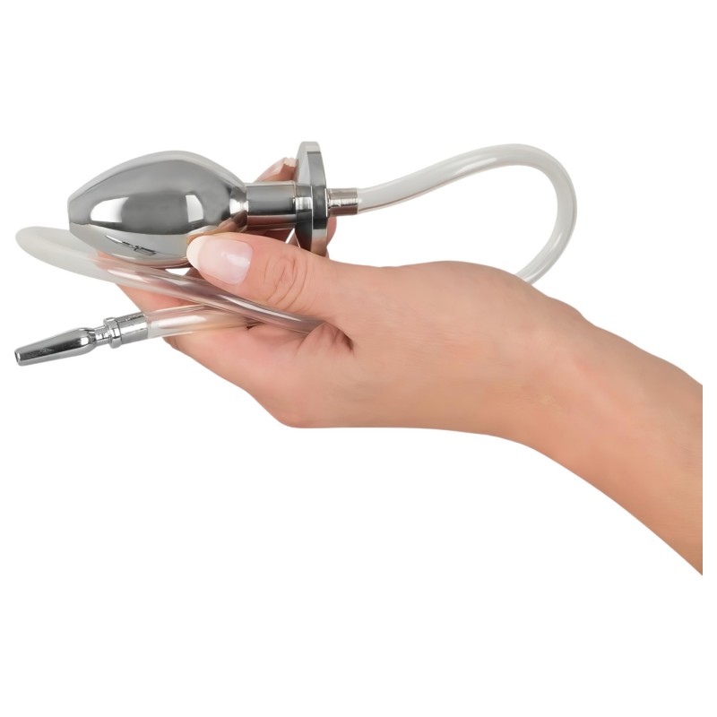 Piss to Ass Plug - üreges anál plug húgycső tágítóval 99114 termék bemutató kép