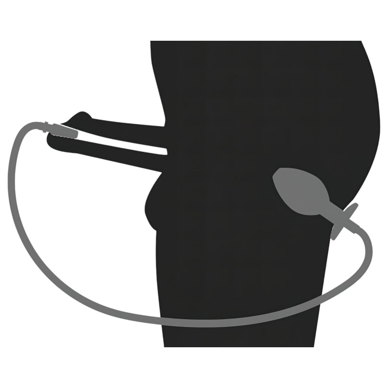 Piss to Ass Plug - üreges anál plug húgycső tágítóval 118157 termék bemutató kép