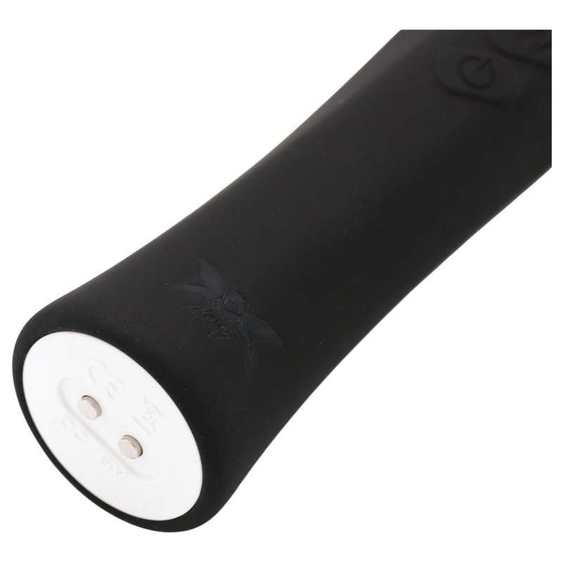 Pixey Aquamini - mini wand vibrátor (fekete) 140104 termék bemutató kép