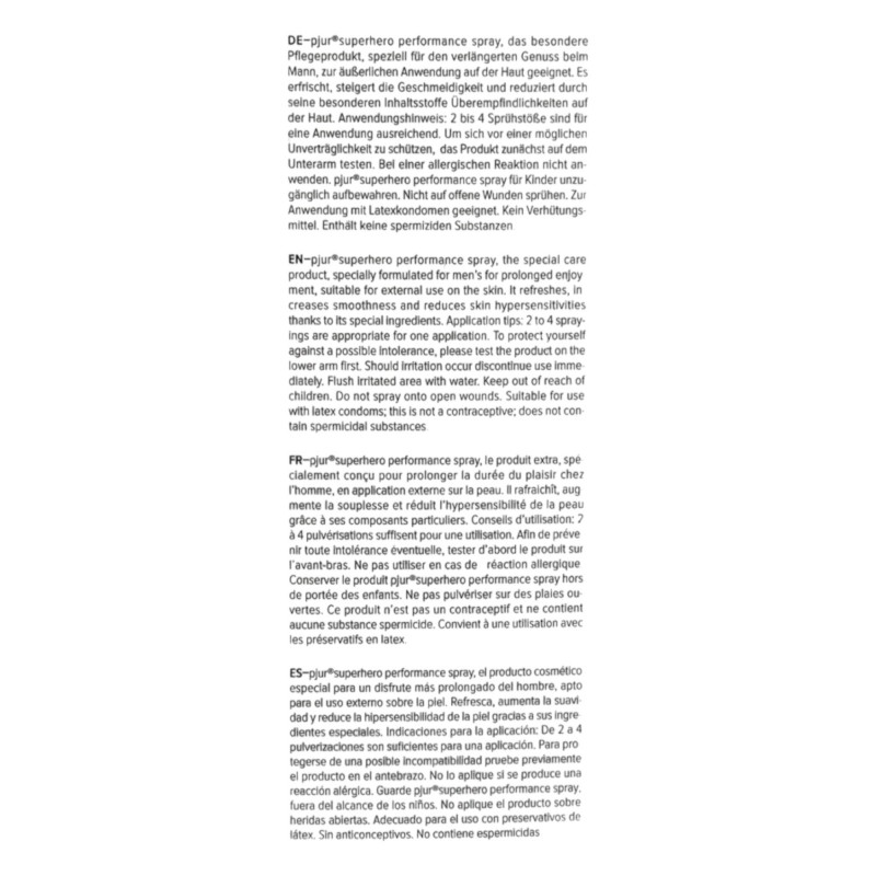 Pjur Szuperhős orgazmus stop (20ml) 89382 termék bemutató kép