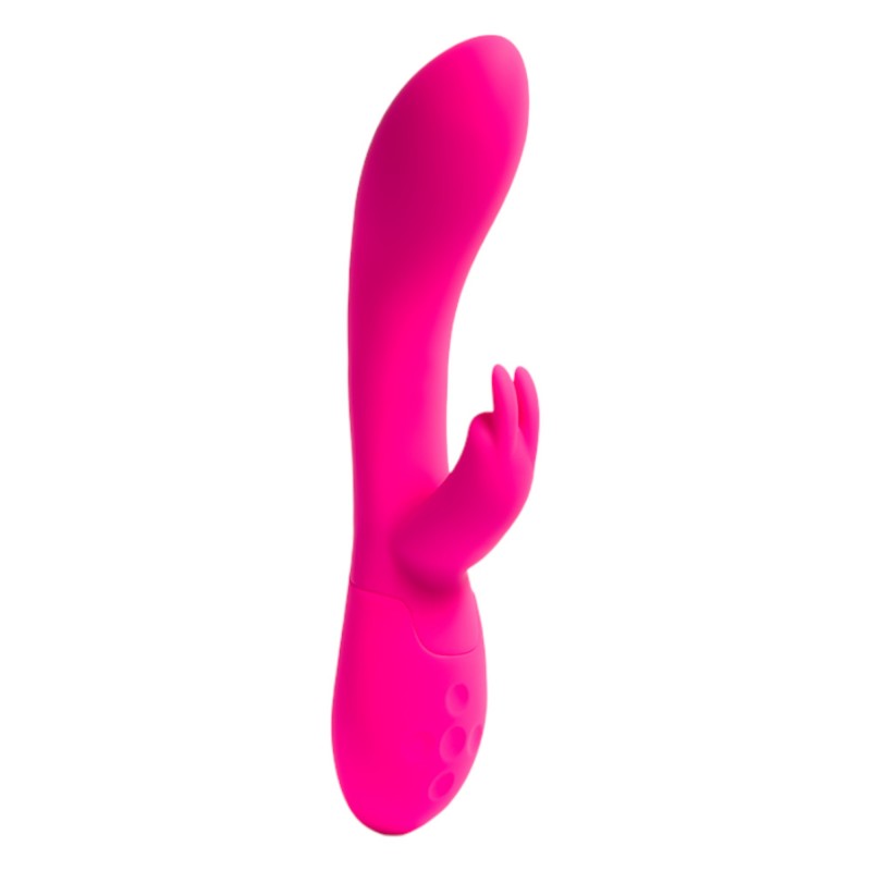 Platanomelón Lucas - akkus, csiklókaros vibrátor (pink) 94424 termék bemutató kép