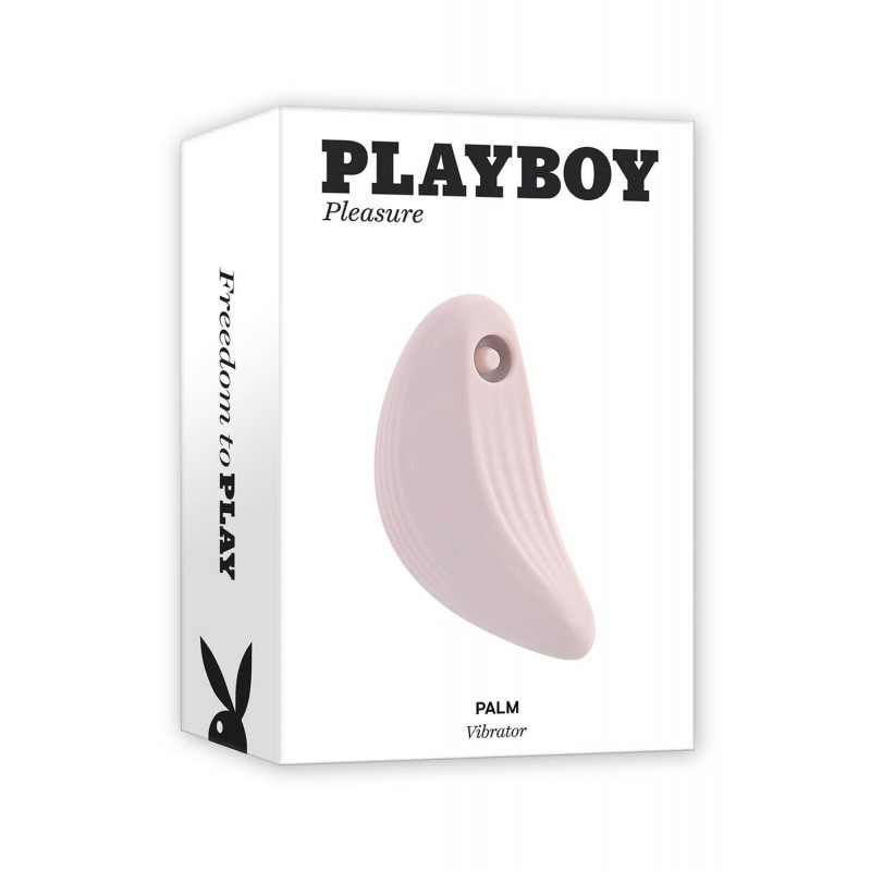 Playboy Palm - akkus, vízálló 2in1 csiklóvibrátor (pink) 82223 termék bemutató kép