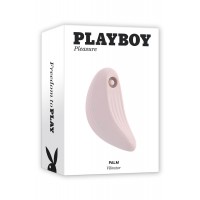Playboy Palm - akkus, vízálló 2in1 csiklóvibrátor (pink) 79927 termék bemutató kép