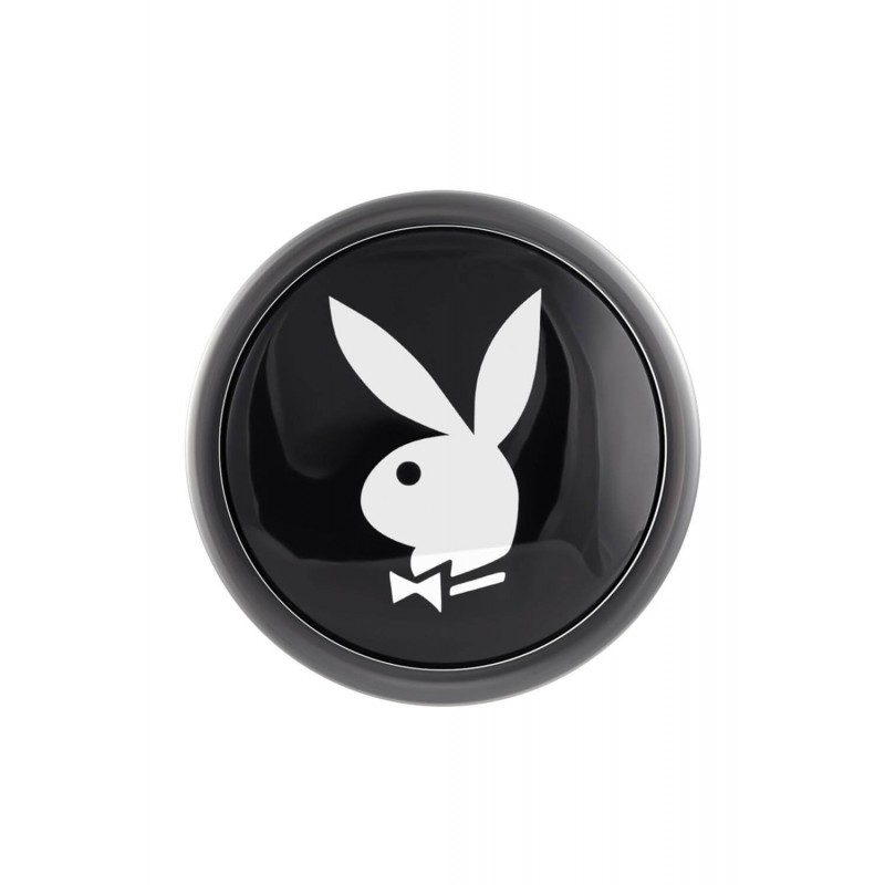 Playboy Tux - anál plug - kicsi (ezüst) 79939 termék bemutató kép