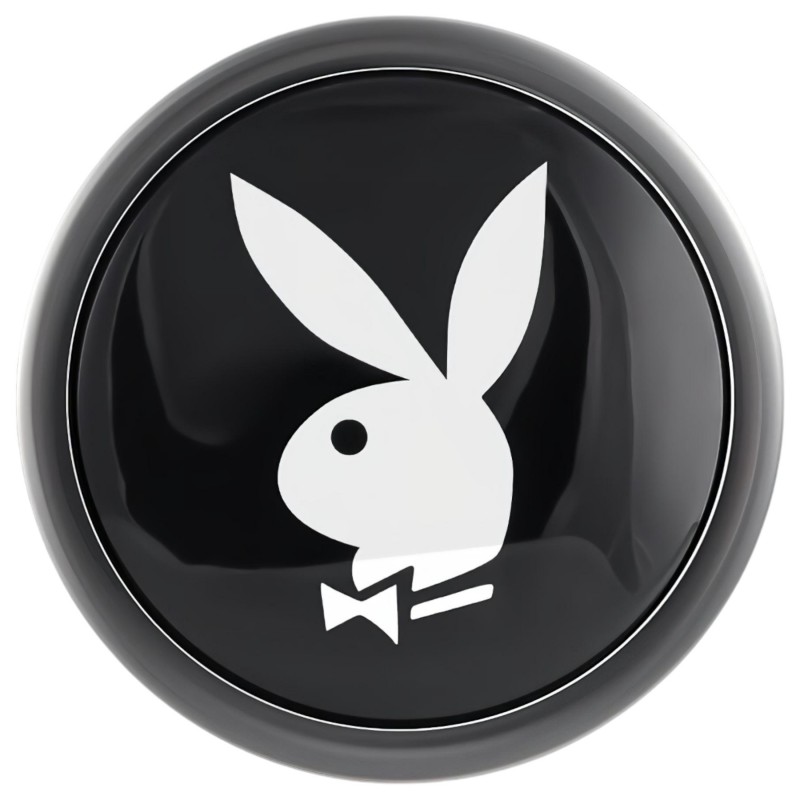 Playboy Tux - anál plug kezdőknek, kis méret (ezüst) 160592 termék bemutató kép