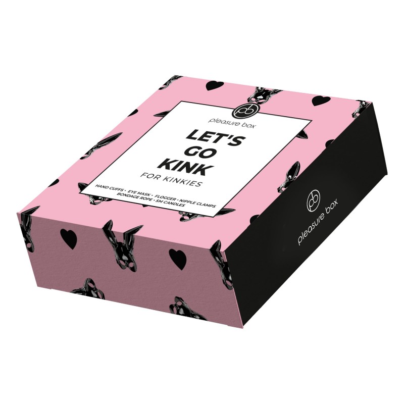 Pleasure Box Let's Go Kink - kötöző szett - 6 részes 96458 termék bemutató kép