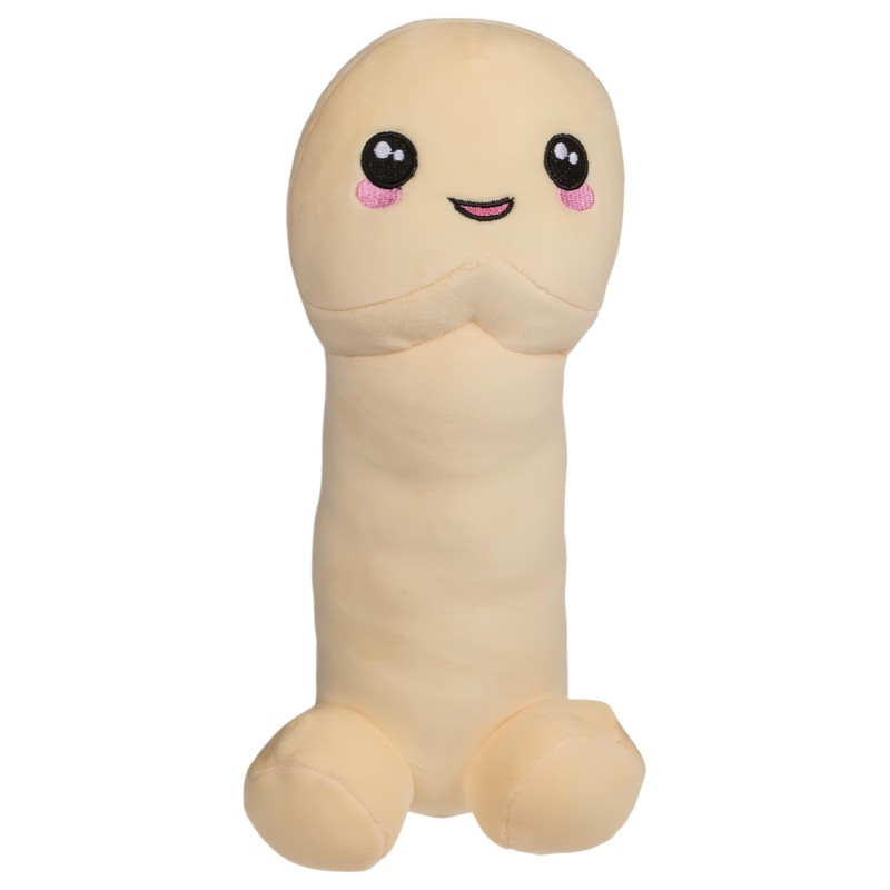 Plüss pénisz figura - vicces ajándék, 30 cm (testszínű) 162784 termék bemutató kép