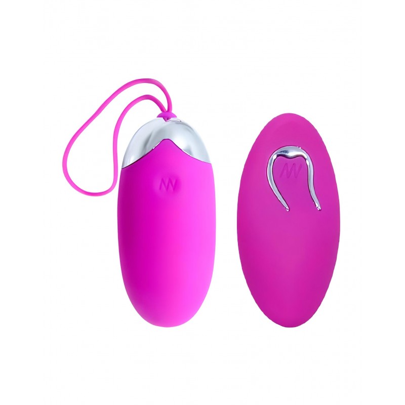 Pretty Love Berger - hordható akkus, rádiós, vibrációs tojás (pink) 150722 termék bemutató kép