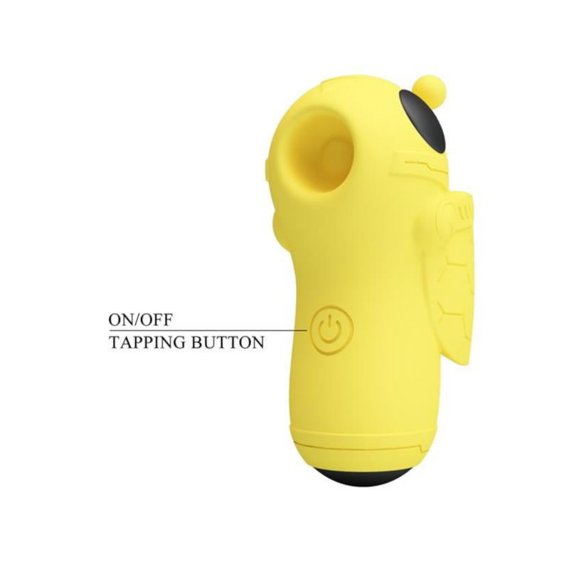 Pretty Love Magic Bee - csiklóizgató ujjvibrátor (sárga) 121068 termék bemutató kép