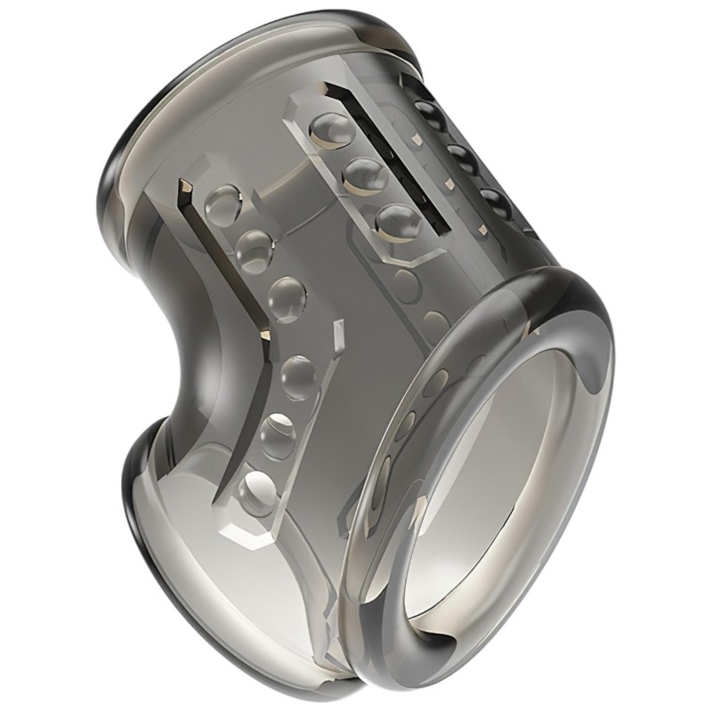Pretty Love - pénisz- és heregyűrű (fekete) 152708 termék bemutató kép