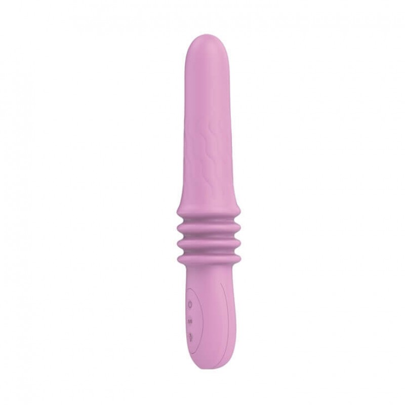 Pretty Love Susie - akkus, vízálló lökő vibrátor (pink) 77195 termék bemutató kép