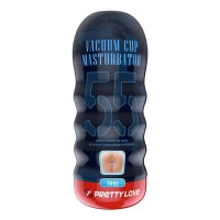 Pretty Love Vacuum Cup - élethű műpopsi maszturbátor (natúr) 73516 termék bemutató kép