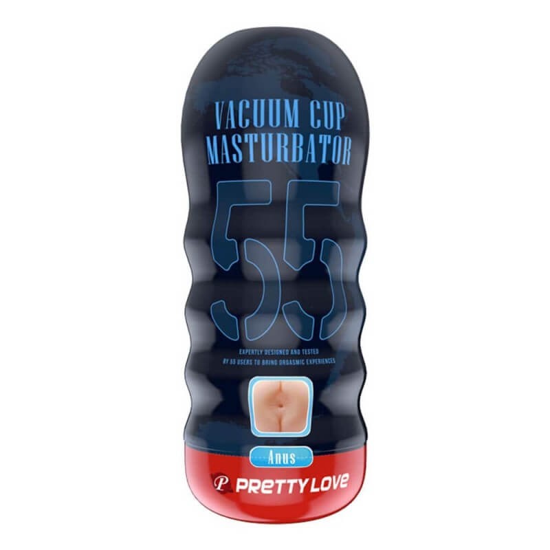Pretty Love Vacuum Cup - élethű műpopsi maszturbátor (natúr) 73516 termék bemutató kép