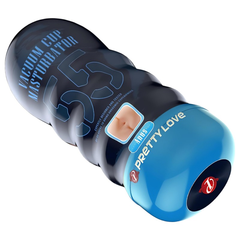 Pretty Love Vacuum Cup - élethű műpopsi maszturbátor (testszínű) 141634 termék bemutató kép