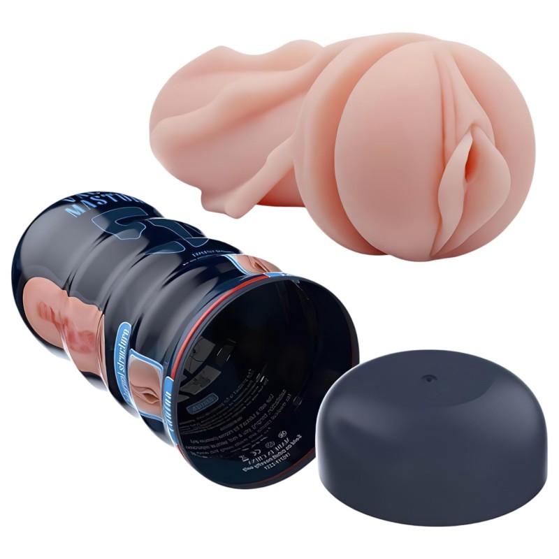 Pretty Love Vacuum Cup - élethű műpunci maszturbátor (testszínű) 141625 termék bemutató kép