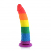 Pride - Szilikon dildó (szivárvány) 10838 termék bemutató kép