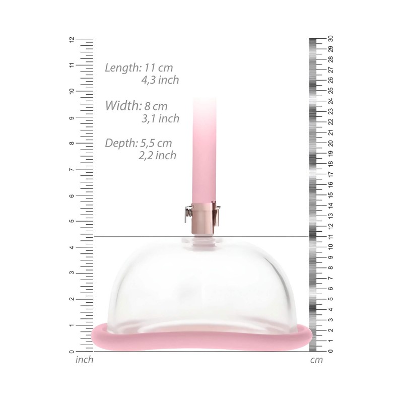 Pumped - kézi punci pumpa (pink) 100454 termék bemutató kép