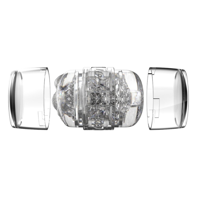 Fleshlight Quickshot Stoya - utazó maszturbátor (átlátszó) 94102 termék bemutató kép