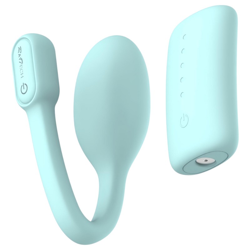 Raytech - akkus, rádiós vibrotojás (kék) 97949 termék bemutató kép