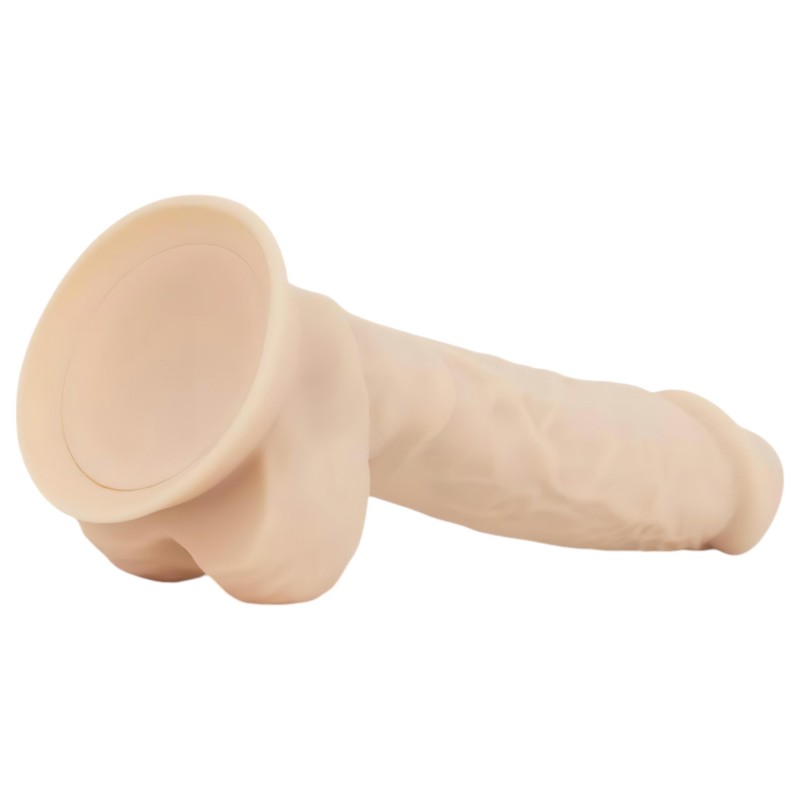 Real Fantasy Ashton - herés, élethű dildó - 20,5 cm (natúr) 134996 termék bemutató kép