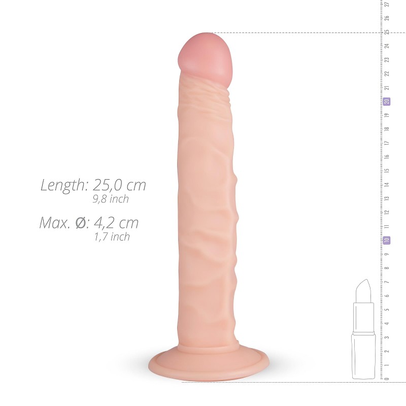 Real Fantasy Scott - élethű dildó - 25 cm (testszínű) 141192 termék bemutató kép