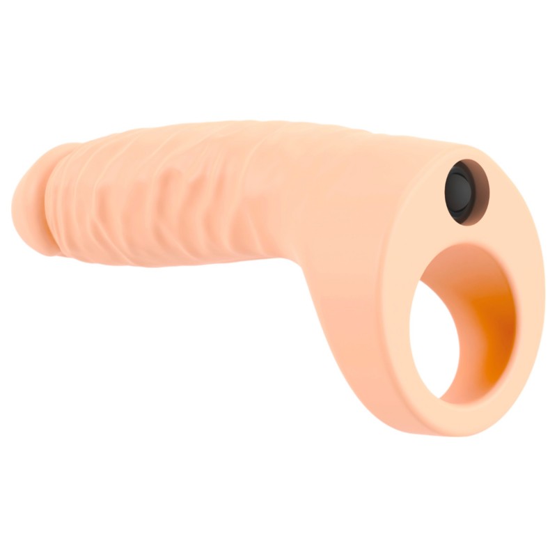 realistixxx Double Fucker - felcsatolható anál vibrátor (testszínű) 142668 termék bemutató kép