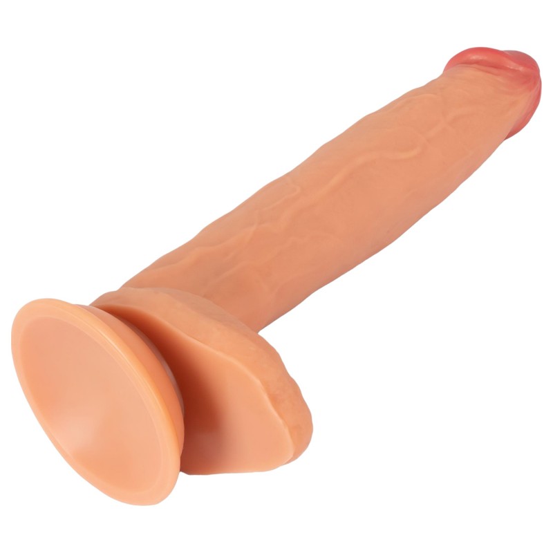 Realistixxx Real Giant - extra nagy, herés dildó (natúr) 120597 termék bemutató kép