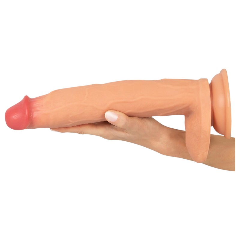realistixxx Real Giant - extra nagy, herés dildó (testszínű) 140809 termék bemutató kép