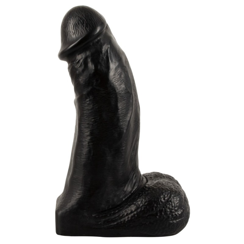 Realistixxx Real Giant - herés dildó - 22 cm (fekete) 93171 termék bemutató kép
