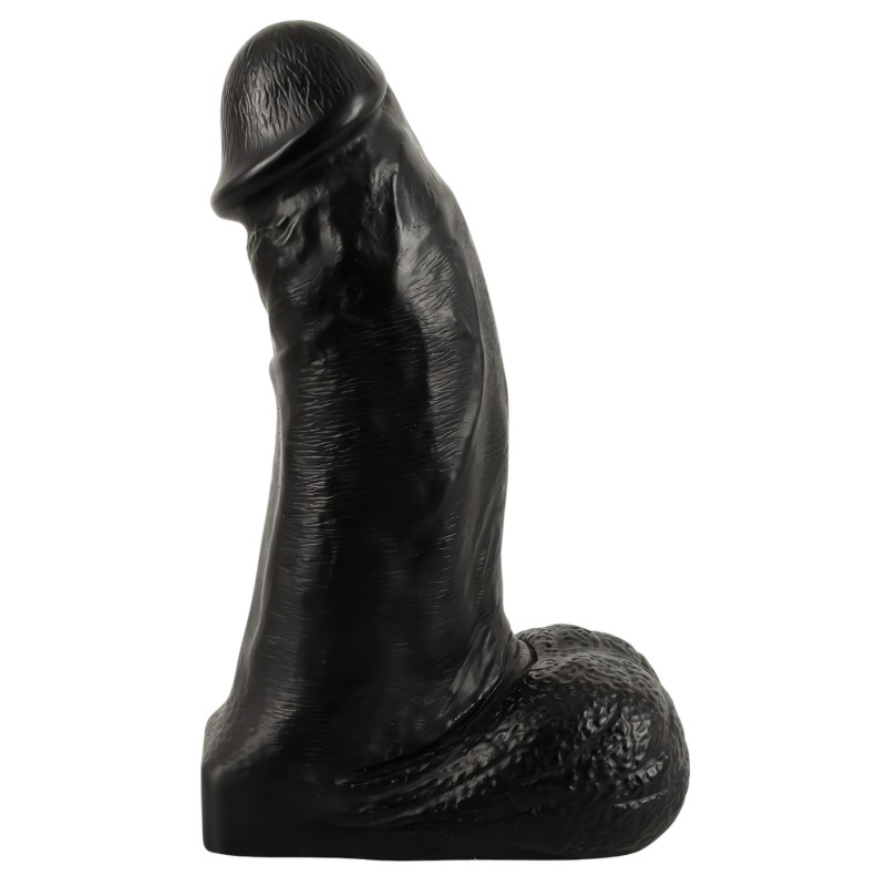 Realistixxx Real Giant - herés dildó - 22 cm (fekete) 102692 termék bemutató kép